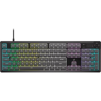 Corsair K55 Core USB cseppálló angol (US) gaming membrán billentyűzet szürke