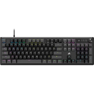 Corsair K70 CORE USB angol (US) gaming Corsair MLX Red mechanikus billentyűzet fekete-szürke