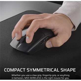 Corsair M55 Wireless optikai Bluetooth / vezeték nélküli gaming egér fekete