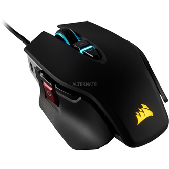 Corsair M65 RGB ELITE USB optikai gaming egér fekete