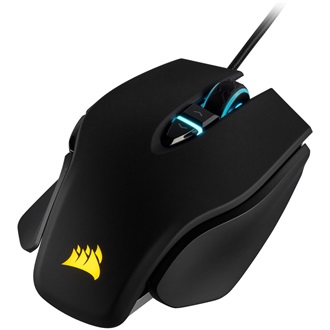 Corsair M65 RGB ELITE USB optikai gaming egér fekete