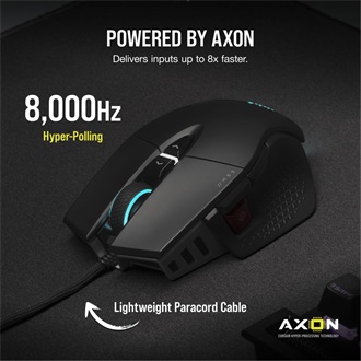 Corsair M65 RGB ULTRA Tunable optikai USB gaming egér fekete