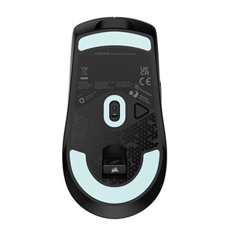 Corsair M75 AIR Ultra-Lightweight optikai Bluetooth / vezeték nélküli gaming egér fekete-sárga