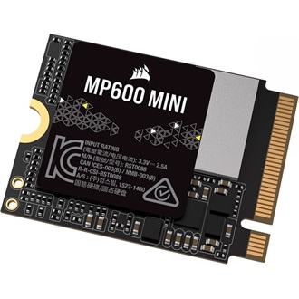 Corsair MP600 MINI 2TB PCIe x4 (4.0) M.2 2230 SSD fekete