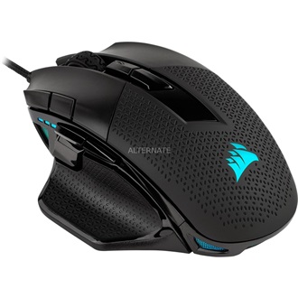 Corsair NIGHTSWORD RGB USB optikai gaming egér fekete