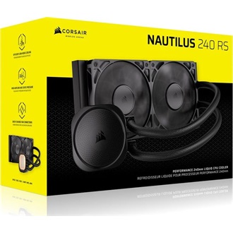 Corsair Nautilus 240 RS processzor vízhűtő fekete