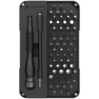 Corsair PC DIY Precision Toolkit csavarhúzó készlet fekete 65db