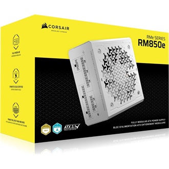 Corsair RM850e White ATX desktop tápegység 850W Cybenetics Gold BOX