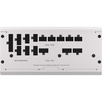 Corsair RMx Shift White RM1000x ATX silent desktop tápegység 1000W 80+ Gold BOX