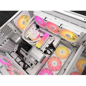 Corsair RS120 ARGB rendszerhűtő ventilátor fehér