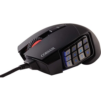 Corsair SCIMITAR RGB ELITE USB optikai gaming egér fekete
