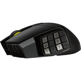 Corsair Scimitar Elite SE MMO optikai Bluetooth / vezeték nélküli gaming egér fekete (Gun Metal)
