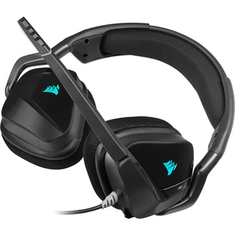 Corsair VOID RGB ELITE Carbon gaming fejhallgató headset fekete