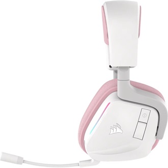 Corsair VOID Wireless v2 gaming fejhallgató headset rózsaszín-fehér