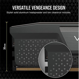 Corsair Vengeance 64GB 5200MT/s DDR5 memória CL40 Kit of 2 fekete