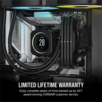 Corsair Vengeance 64GB 5200MT/s DDR5 memória CL40 Kit of 2 fekete