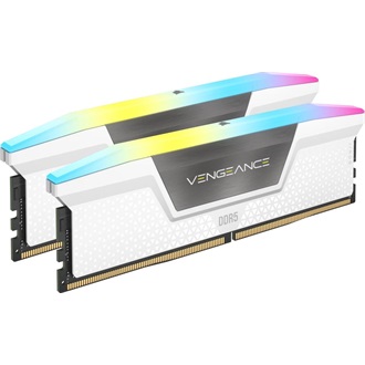 Corsair Vengeance RGB 32GB 6000MT/s DDR5 memória CL36 Kit of 2 fehér RGB