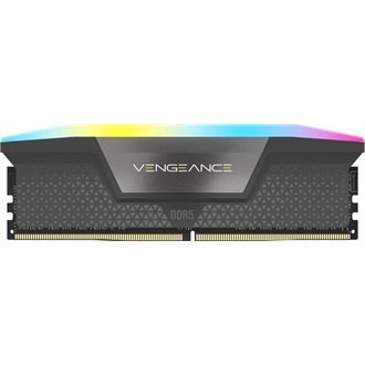 Corsair Vengeance RGB 64GB 6000MT/s DDR5 memória CL40 Kit of 2 szürke RGB