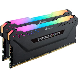 Corsair Vengeance RGB Pro 16GB 3600MT/s DDR4 memória CL18 Kit of 2 fekete RGB