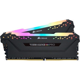 Corsair Vengeance RGB Pro 32GB 3600MT/s DDR4 memória CL18 Kit of 2 fekete RGB