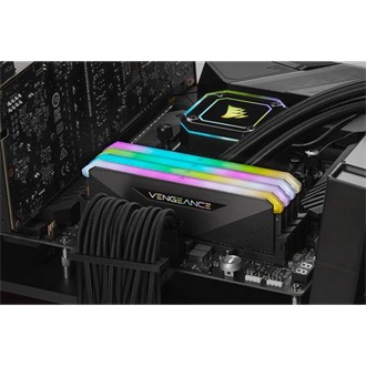 Corsair Vengeance RGB RT 32GB 3600MT/s DDR4 memória CL18 Kit of 4 fekete RGB