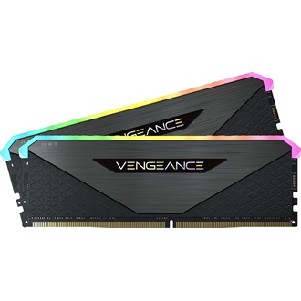 Corsair Vengeance RGB RT 32GB 3600MT/s DDR4 memória CL18 Kit of 2 for AMD Ryzen fekete RGB