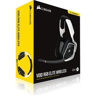 Corsair VOID RGB ELITE gaming fejhallgató headset fehér