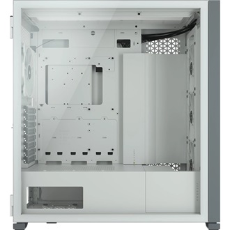 Corsair iCUE 7000X RGB táp nélküli ablakos Full Tower számítógépház fehér