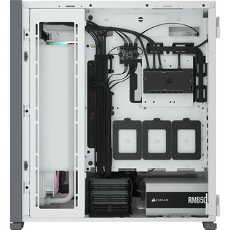 Corsair iCUE 7000X RGB táp nélküli ablakos Full Tower számítógépház fehér