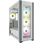 Corsair iCUE 7000X RGB táp nélküli ablakos Full Tower számítógépház fehér