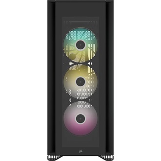 Corsair iCUE 7000X RGB táp nélküli ablakos Full Tower számítógépház fekete