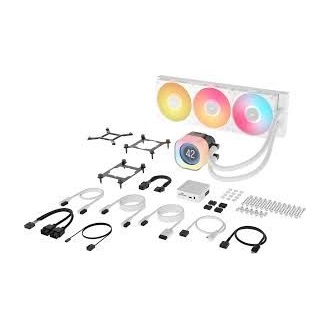 Corsair iCUE LINK TITAN 360 RX LCD processzor vízhűtő fehér