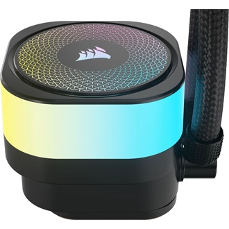 Corsair iCUE LINK TITAN 360 RX RGB AIO processzor vízhűtő fekete