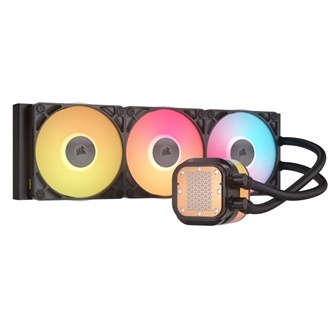 Corsair iCUE Link Titan 360 RX LCD processzor vízhűtő fekete