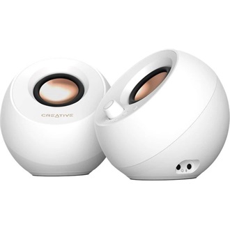 Creative Pebble Pro RGB 2.0 hangszóró fehér
