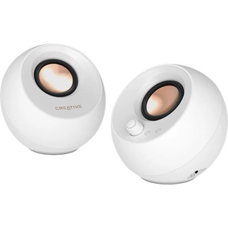 Creative Pebble Pro RGB 2.0 hangszóró fehér