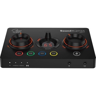 Creative Sound Blaster GC7 7.1 24-bit USB-C gaming DAC fekete