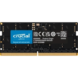 Crucial 16GB 5600MT/s DDR5 - SODIMM memória CL46 fekete
