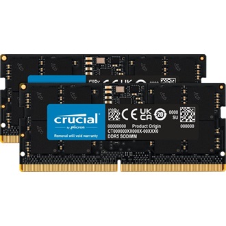 Crucial 32GB 4800MT/s DDR5 - SODIMM memória CL40 Kit of 2 zöld