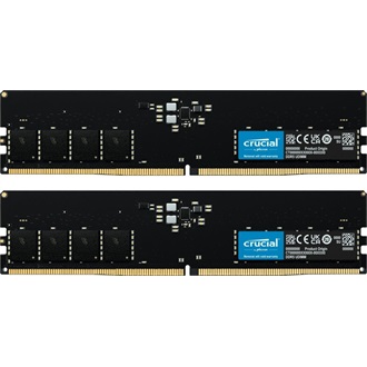 Crucial 32GB 5600MT/s DDR5 memória CL46 Kit of 2 fekete