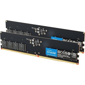 Crucial 32GB 5600MT/s DDR5 memória CL46 Kit of 2 fekete