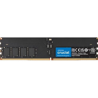 Crucial 32GB 6400MT/s DDR5 memória zöld