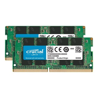 Crucial 64GB 3200MT/s DDR4 - SODIMM memória CL22 Kit of 2 zöld