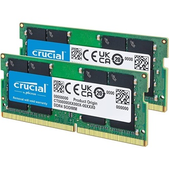 Crucial 64GB 3200MT/s DDR4 - SODIMM memória CL22 Kit of 2 zöld