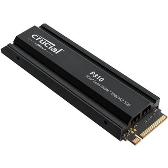 Crucial P310 2TB PCIe x4 (4.0) M.2 2280 SSD fekete