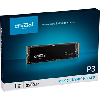 Crucial P3 1TB PCIe x4 (3.0) M.2 2280 SSD