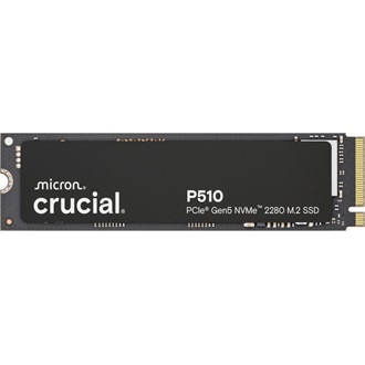 Crucial P510 1TB PCIe x4 (5.0) M.2 2280 SSD fekete