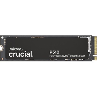 Crucial P510 2TB PCIe x4 (5.0) M.2 2280 SSD fekete