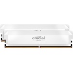 Crucial Pro OC 32GB 6400MT/s DDR5 memória CL38 Kit of 2 fehér