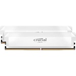 Crucial Pro OC 64GB 6400MT/s DDR5 memória CL40 Kit of 2 fehér